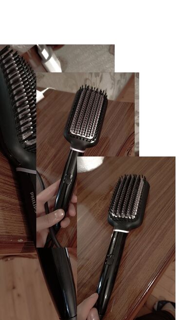 soyuducu 12 volt: Philips elektrikli saç darağı – düzləşdirici fırça - Brend: Philips -