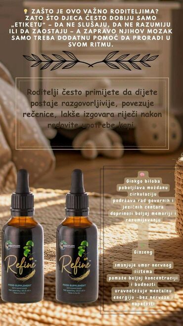 Suplementi: Refine kapi – prirodni dodatak ishrani na bazi ginka bilobe - Podrška — 10