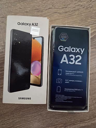 a 52 kabro: Samsung Galaxy A32, 128 GB, rəng - Qara, Sensor, Barmaq izi, İki sim kartlı — 1