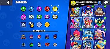 super gün: Brawl Stars hesabı – tam dolu və oyun üçün hazır - Kuboklar: 60,136 - — 4