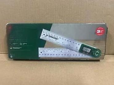 Ostali merni alati: Digitalni ugaoni lenjir Parkside - Metalni dvokraki lenjir sa — 11