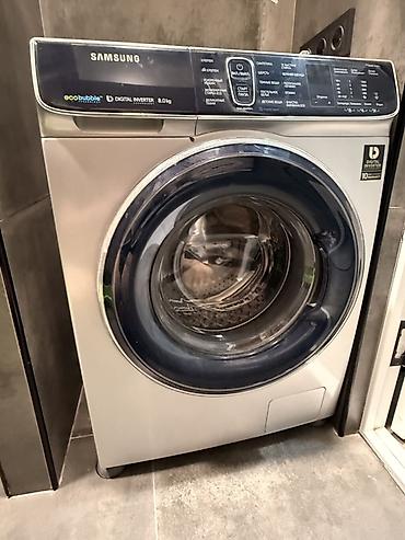 bud e2: Стиральная машина Samsung EcoBubble, фронтальная загрузка, 8.0 кг — 1