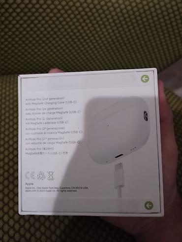 iphone qulaqlıq simli: Yeni Simsiz (Bluetooth) Qulaqcıqlar, Apple, rəng - Ağ — 2