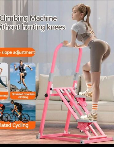 Kimya: Ev üçün Dağ Dırmanışı/Step – Kardio Trenajor - Tip: Simulyasiya
