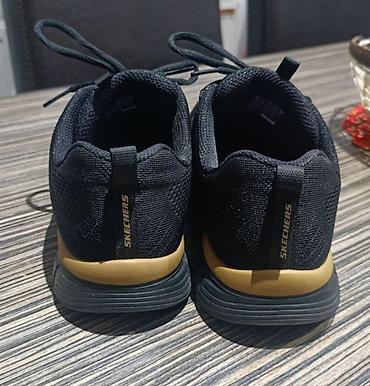 nike 210: Skechers patike – model SN 12615, boja BKRQ (crna sa zlatno‑bronzanom — 5