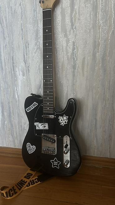 qara çanta: Smiger elektro gitara tezedir stikerleri temizlenib, yaxsi — 1