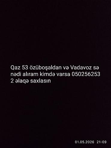 zil su maşınları: QAZ : 0.1 l | 1997 il 1 km Universal — 1