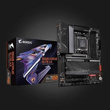 Материнские платы для ПК: Gigabyte B650 Aorus Elite AX Wifi DDR5 Yeni Real alıcılar yazsın — 1