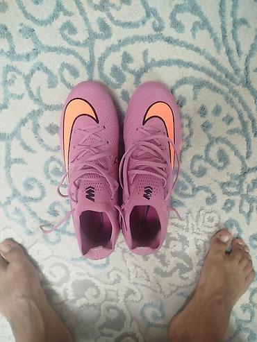 Футбольные бутсы/сороконожки Nike Zoom Mercurial (цвет: розовый с at lalafo.kg — 2 Футбольные бутсы/сороконожки Nike Zoom Mercurial (цвет: розовый с — 2