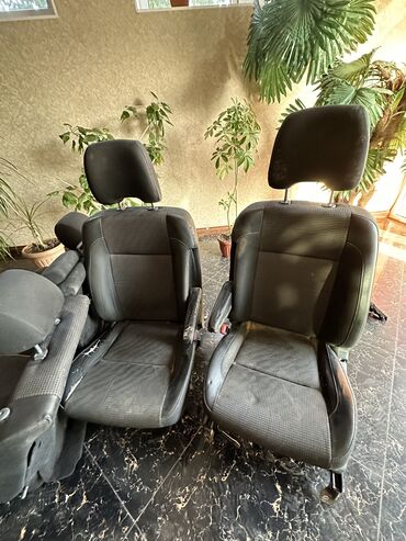сидение на нексию: Комплект сидений, Ткань, текстиль, Subaru 2002 г., Б/у, Оригинал, Япония