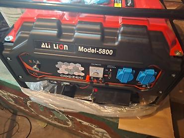 Генераторы: Продаю новый генератор Ali Lion Model-5800 - Мощность двигателя: 7.0 — 1