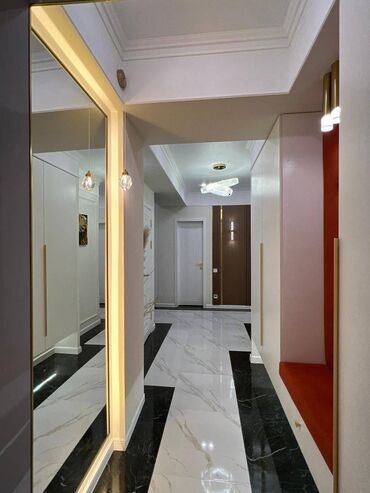 элитные дом: 3 бөлмө, 100 кв. м, Элитка, 13 кабат, Дизайнердик ремонт