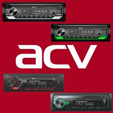 Автоэлектроника: Фирменные автомагнитолы "ACV" с блютузом, флешкой и радио Встречайте