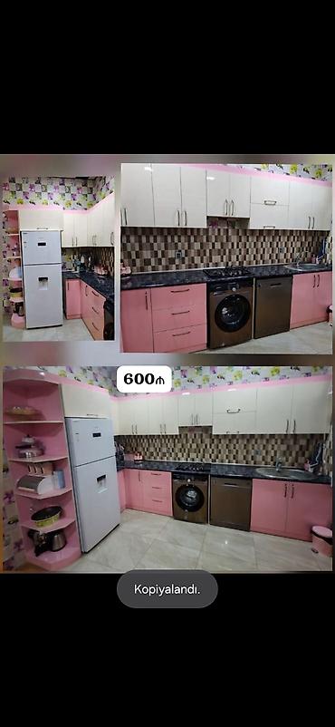 *600₼ MƏTBƏX mebeli :-TƏCİLİ SATILIR*‼️ ÖLÇÜ:-3.70 uzunluğu, 1.40