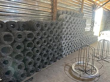 Колючая проволока в бухтах - Тип: двухжильная стальная колючая at lalafo.kg Колючая проволока в бухтах - Тип: двухжильная стальная колючая