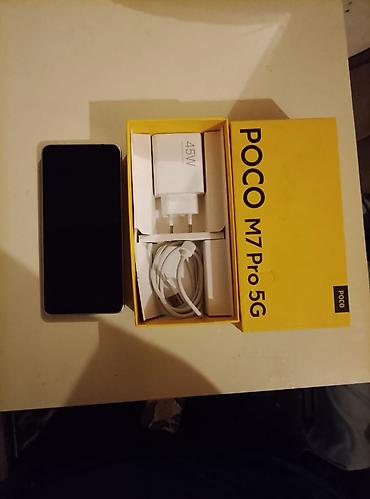 poco f7 irsad: Poco M7 Pro 5G, 256 GB, rəng - Qızılı, Barmaq izi — 2