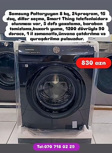 Paltaryuyan maşınlar: Paltaryuyan Anbardan satiş.Qimətlər aşagida qeyd olunub.Ünvana — 179