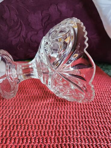 Kuhinjski setovi: Bombonijera nova pun kristal,rucni rad. Bohemija 70te. Sve na — 13