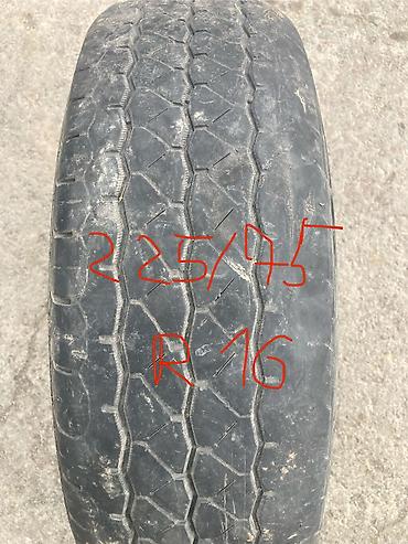 195 70 с: Колеса в сборе 225 / 75 / R 16, Всесезонная, Б/у, 1 шт, Грузовики/Автобусы, Железные, отверстий - 6 — 4