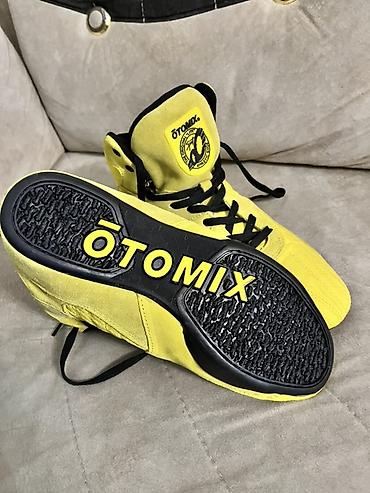 sarı ayaqqabılar: Otomix yüksək boğaz fitness/kulturalizm ayaqqabıları cəmi 1 dəfə — 3