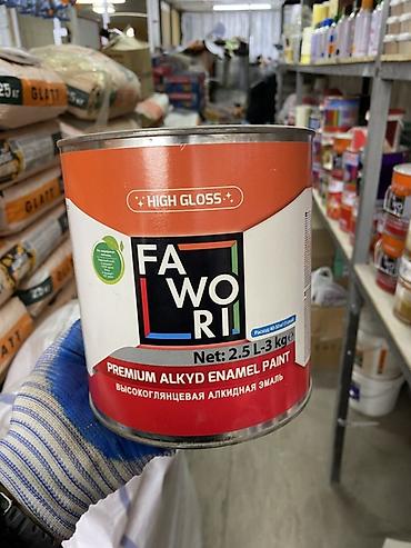 Алкидная эмаль: Высокоглянцевая алкидная эмаль FAWORI (Premium Alkyd Enamel Paint) - — 1