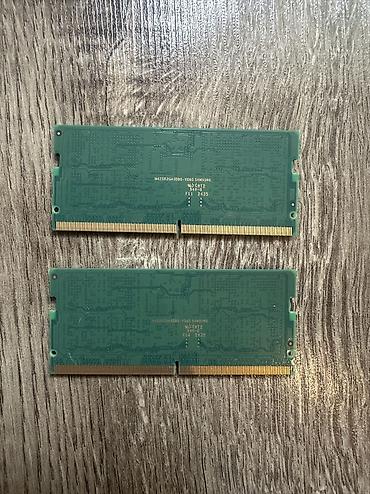 pc5: DDR5 16Gb PC5600 Samsung 2шт комплект
Цена 12000 сом за 1 шт — 2