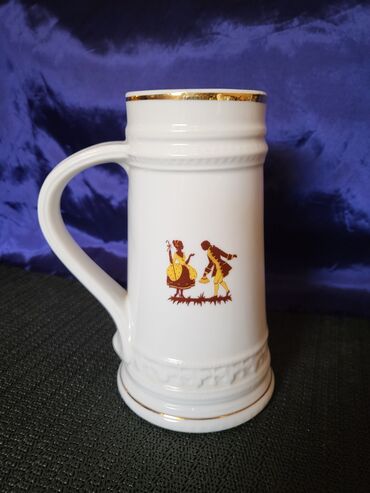 Čaše: Krigla 1 nova Zajecar porcelan 70te. Krigla Zajecar porcelan — 4
