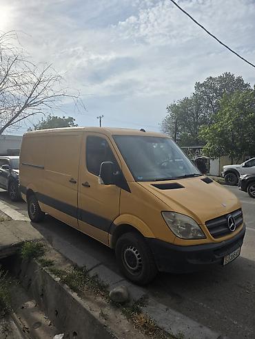 sprinter 2 2: Mercedes-Benz Sprinter (длинная база), жёлтый фургон.обмен на легковой — 1
