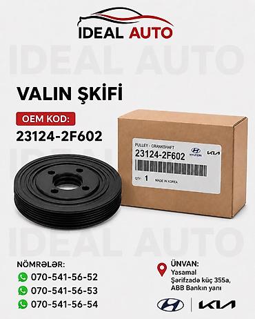 roselle rolik: Məhsul: Valin şkifi (krank mili kasnağı) OEM kodu: 23124-2F602 — 1
