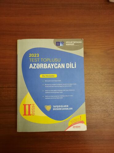 Azərbaycan Dili toplu 2ci hissə içi yazılmayıb tep təzədir qr kodu
