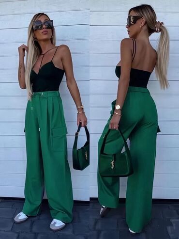 Pantalone: One size, Normalan struk, Ravne nogavice — 4