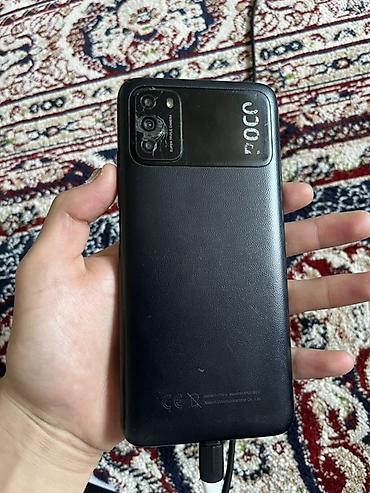 Poco M3, Колдонулган, 64 ГБ, түсү - Кара, 2 SIM — 2