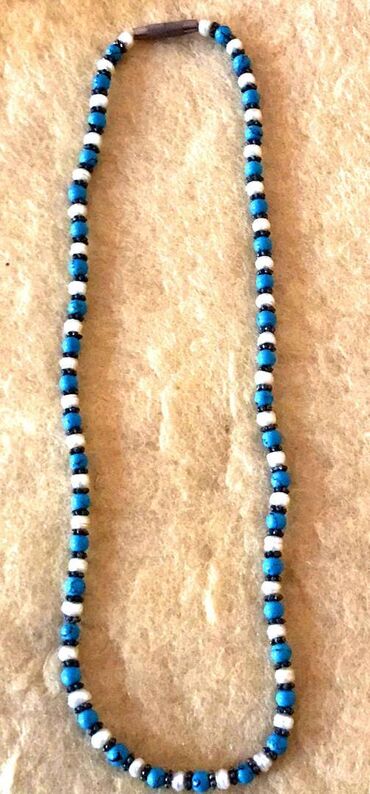 firuzə qaşlı uzuklər: Продаются абсолютно новые бусы, с натуральным жемчугом и бирюзой