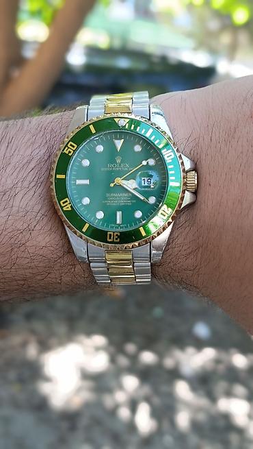 orijinal rolex: İşlənmiş, Qol saatı, Rolex, rəng - Yaşıl — 4