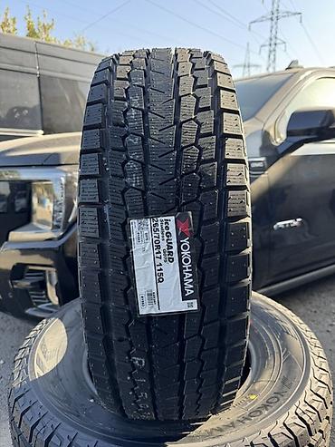 Шины: Yokohama iceGUARD iG91v 265/70 R17 115Q — зимние шины для — 1