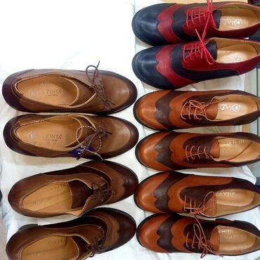 обувь зимный: Ботинки и ботильоны 40, цвет - Коричневый