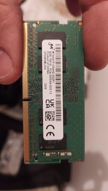 оперативная память для ноутбука 8 гб ddr4: Оперативная память, Б/у, 8 ГБ, DDR4, 3200 МГц, Для ноутбука