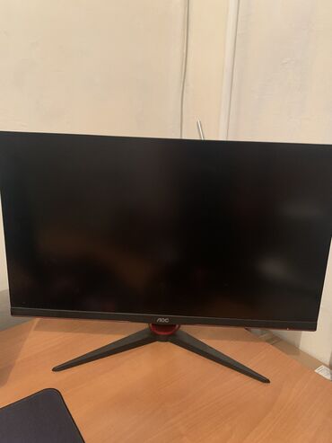 изогнутый экран: Монитор, AOC, Колдонулган, 26" - 27"