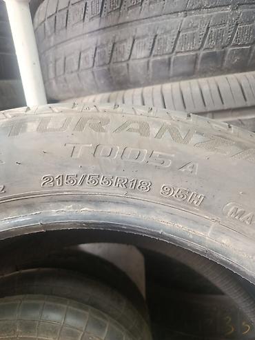 215 55 r18: Шины 215 / 55 / R 18, Лето, Б/у, 1 шт, Легковые, Япония, Bridgestone — 2