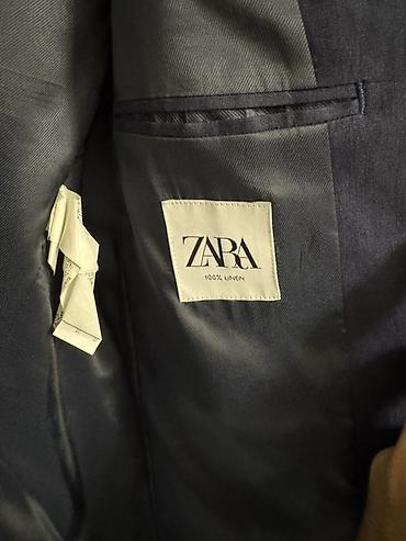 куртка zara: Пиджак, Однотонный, Zara, M — 4