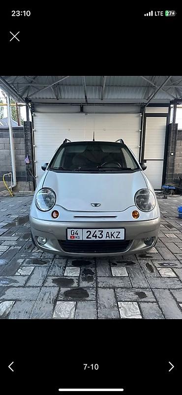 4 114 3: Daewoo Matiz: 2012 г., 1 л, Механика, Бензин, Хэтчбэк — 1