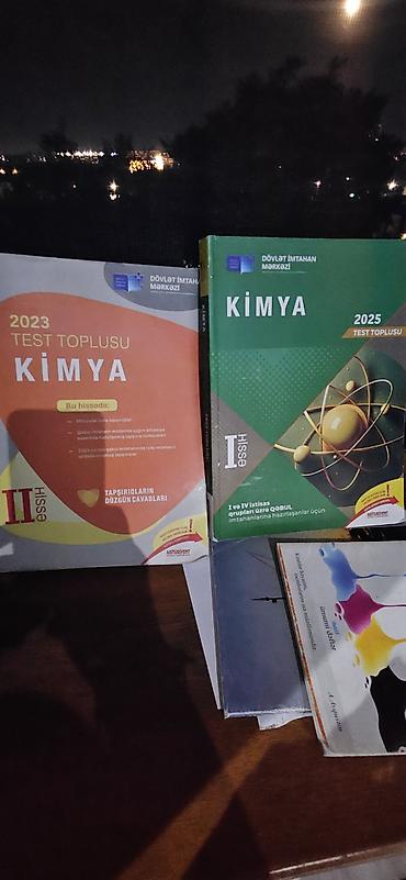 Məhsul: Kimya test topluları və hazırlıq vəsaitləri - DİM (Dövlət