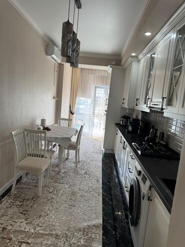 купить квартиру токмок: 2 комнаты, 80 м², Элитка, 7 этаж, Дизайнерский ремонт