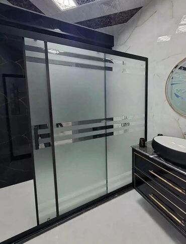 Duş kabinaları, arakəsmələr: Arakəsmə, Künc üçün — 6