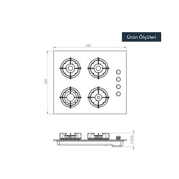 azcomp electronics: Bişirmə səthi KUMTEL C6-40BF BLACK (D) KUMTEL C6-40BF BLACK (D) — 2
