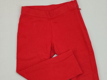 czerwone legginsy z lampasami: Legginsy dziecięce, GAP Kids, 4-5 lat, 110, stan - Bardzo dobry