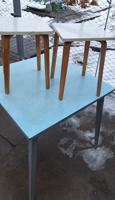 Кухонные столы: Кухонный стол, Прямоугольный, Нераскладной — 6