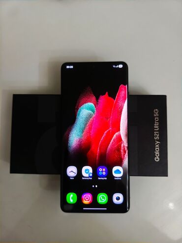 андроид экран для автомобиля: Samsung Galaxy S21 Ultra, түсү - Кара