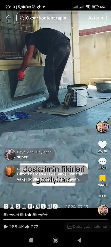 kafel ustası: Kafel kermaqranit isləri gorurəm.20 ilə yaxindi.əlaqə nomrəm0708770507 — 4