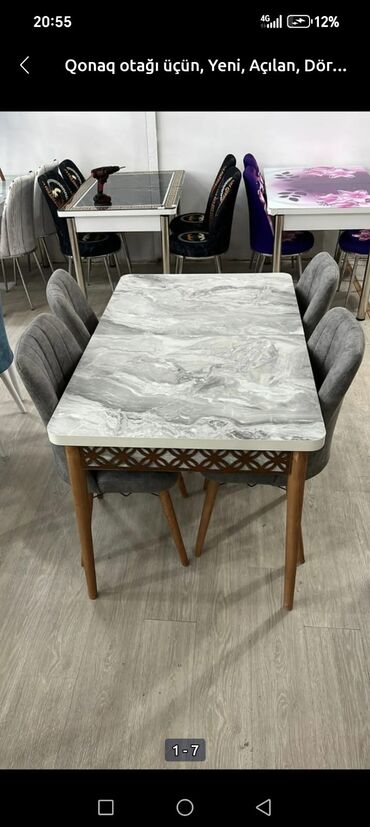 Masa və oturacaq dəstləri: *Dəyərli müştərilərimiz ay sonuna kimi stol stul dəstirimiz endirimle — 14